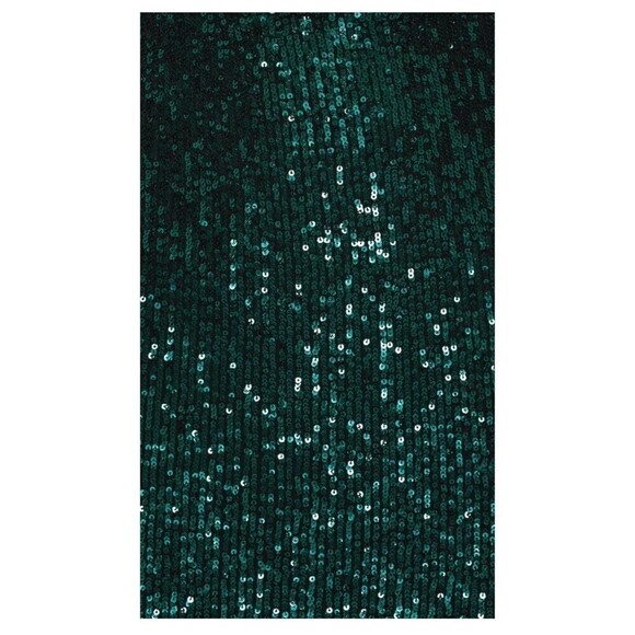 NOOKIE Sequin Backless Treasure Gown in Emerald Size Small NWT - Picture 4 of 15